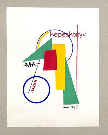 Lajos Kassak (1887-1967) - Concrete Composition