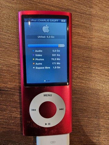 Apple - iPod nano – Rose/Fuchsia – 8 Go iPod