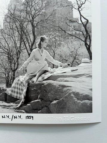 Milton Greene (1922–1985) - Milton H. Greene – Central Park,