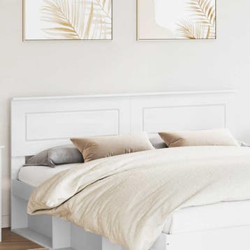 Tete de lit bois blanc 203cm - Jusqua epuisement des stocks, Verzenden, Modern