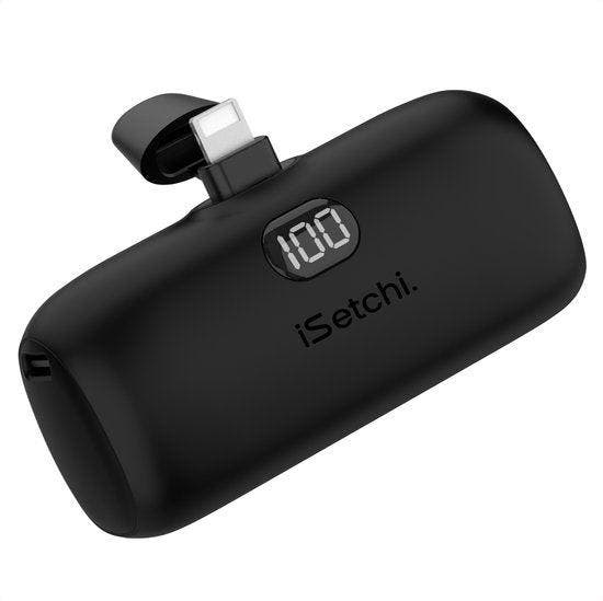 2dekans | iSetchi Mini Powerbank 5000 mah - Compact formaat, Télécoms, Téléphonie mobile | Chargeurs pour téléphone, Enlèvement ou Envoi