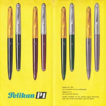 Pelikan - P1 Silvexa - 14k gold nib (OM) - 1960s - Zonder