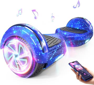 SISIGAD Hoverboard 6,5 LED - 59% korting, retour deal!, Kinderen en Baby's, Verzenden, Gebruikt, Jongen of Meisje