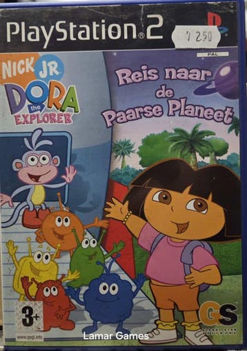 Dora the Explorer - reis naar de paarse planeet zonder, Ophalen of Verzenden, Nieuw