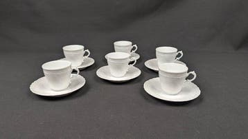 Richard Ginori - Koffieservies (12) - Per 6 persone -