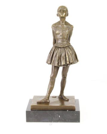 sculptuur, After Edgar Degas (1834–1917) – Bronze Sculpture