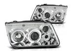 Angel Eyes koplampen Chrome geschikt voor VW Bora, Verzenden, Nieuw, Volkswagen