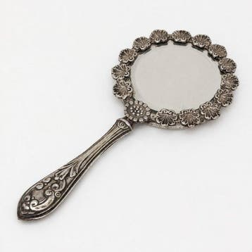 Miroir à main - Argent