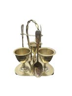 Ensemble de coquetiers - Plaqué(e) argent