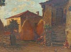 Dante Comelli (1880-1958) - Paesaggio, Antiek en Kunst
