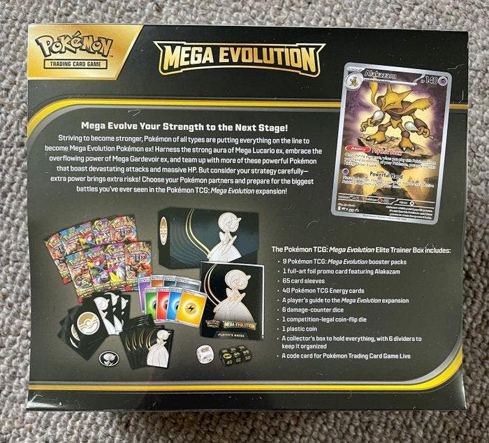 Pokémon - 1 Elite trainer box - Mega Evolution Elite Trainer, Hobby & Loisirs créatifs, Jeux de cartes à collectionner | Pokémon