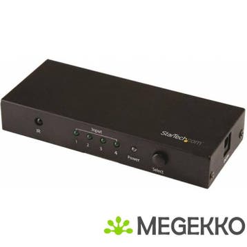 StarTech.com VS421HD20 HDMI video switch, Computers en Software, Verzenden, Nieuw