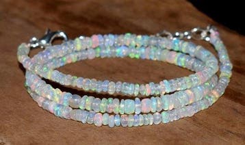 Opaal Ketting AAA Natuurlijk mineraal 34 karaat- 9 g - (1)