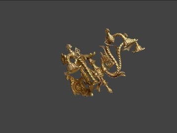 Applique murale (2) - Bronze