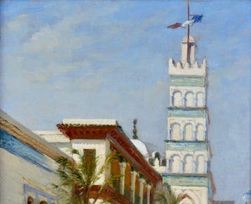 Henri Saintin (1846-1899) - Le Pavillon de lAlgérie -