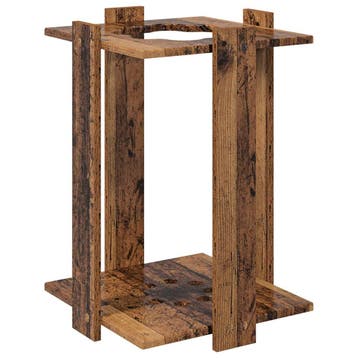 vidaXL Biljartkeu-stand Bewerkt hout 42 x 43 x 60 cm Oud, Sport en Fitness, Verzenden, Nieuw