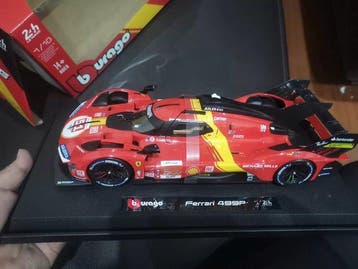 Bburago 1:18 - Voiture miniature - Ferrari 499P, Nieuw