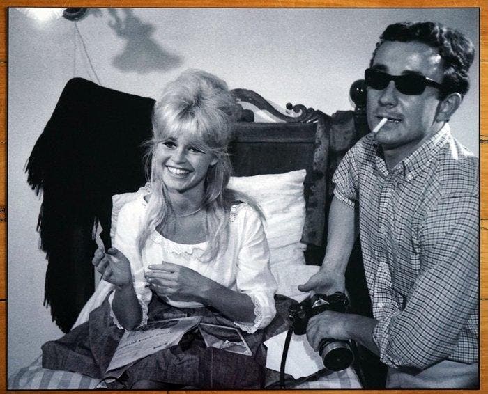 Patrick Morin (1928-2002) - Brigitte Bardot et Jean Luc, Antiquités & Art, Art | Objets design