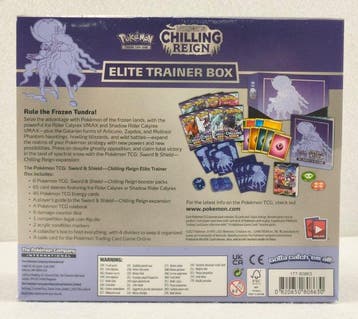 Pokémon Elite trainer box - Sword & Shield - Chilling Reign, Nieuw