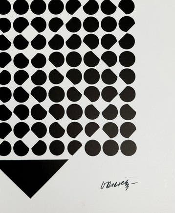 Victor Vasarely (1906-1997) - Cassiopee