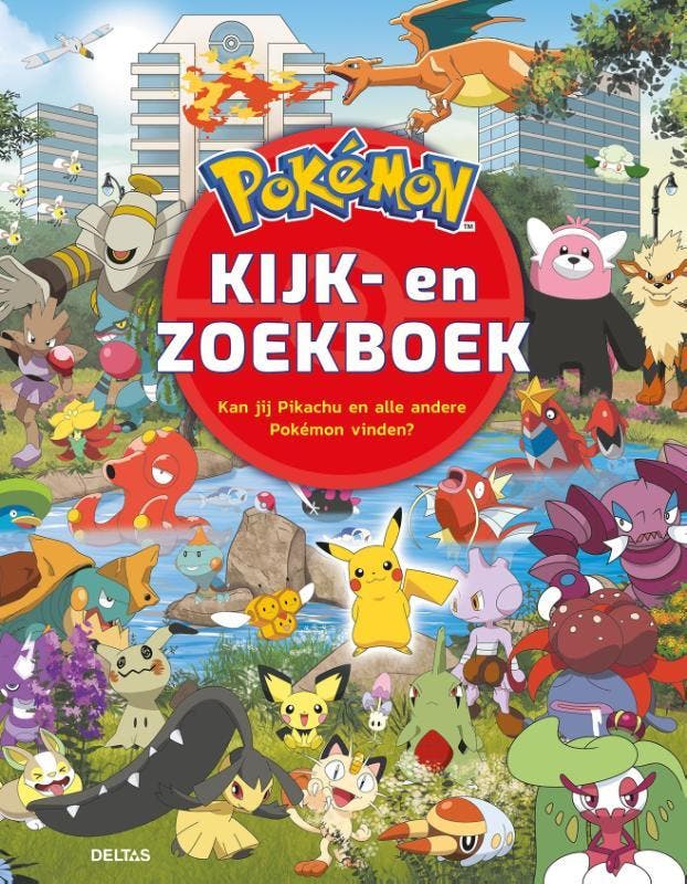 Pokémon kijk- en zoekboek 9789044763423, Boeken, Kinderboeken | Baby's en Peuters, Zo goed als nieuw, Verzenden