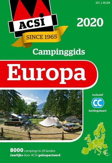 Campinggids - Acsi, Boeken, Reisgidsen, Verzenden, Nieuw