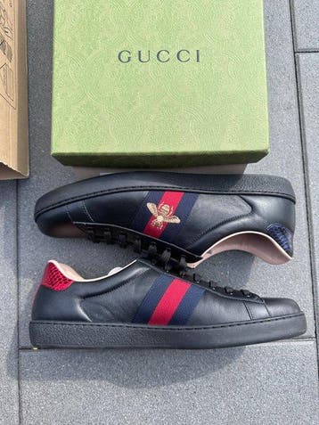 Gucci - Ace Bee - Sneakers - Maat: EU 43.5 - Nieuw met tags