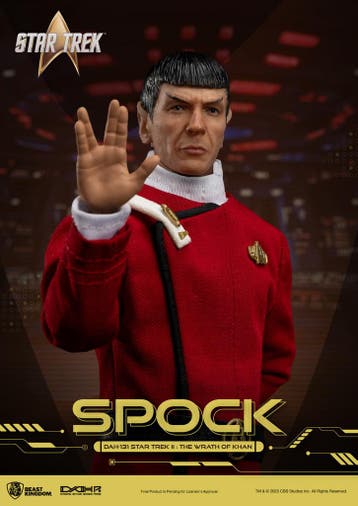 Star Trek II: The Wrath of Khan Action Figure Spock 20 cm, Collections, Ophalen of Verzenden