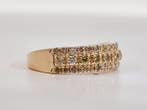 Zonder minimumprijs - Ring - 14 karaat Geel goud - 0.62ct.
