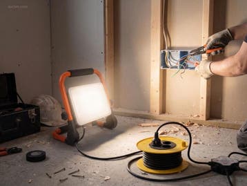(6x) 50W Werklamp LED 3in1 kleur CCT..., Nieuw