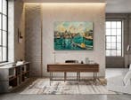 Giuseppe Abbruzzese (1944) - Echi di Venezia - NO RESERVE, Antiek en Kunst