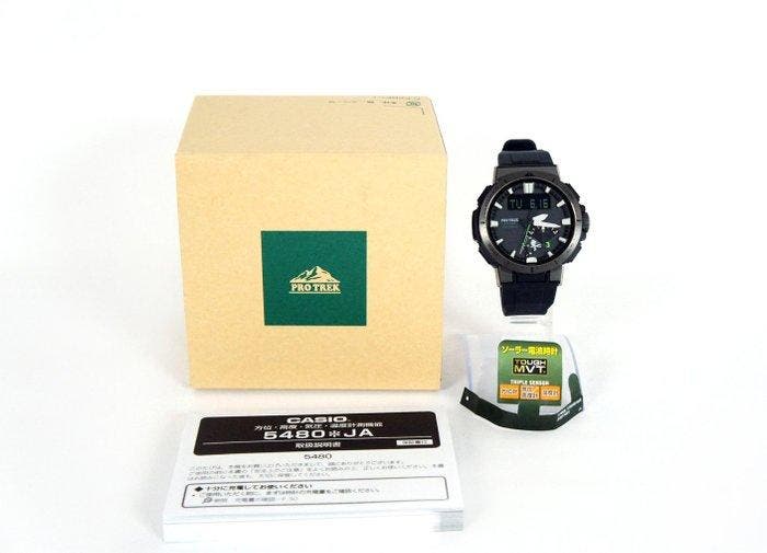 Casio - Pro Trek Multi Field Line - PRW-70Y-1JF - Sans prix, Handtassen en Accessoires, Horloges | Heren