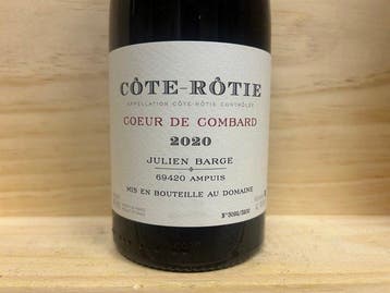 Domaine Barge : Côte-Rôtie Coeur de Combard, White and Red, Nieuw
