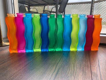 IKEA - Sigga Heimis - Eenbloemige vaas (12) - Skämt - Glas -