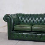 Sofa - Oorspronkelijke Engelse Chesterfield clubbank -