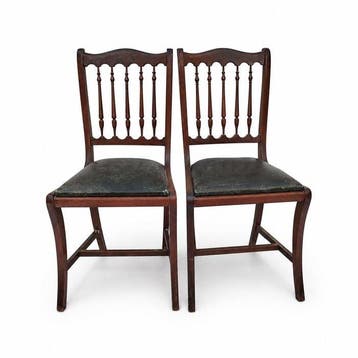 Chaise - Bois, Cuir