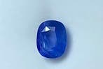 1 pcs Blauw Saffier - 9.34 ct - Gem research Swiss Lab (GRS), Nieuw