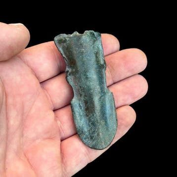 Bronstijd Brons Zeer zeldzame kokerbijl - Very rare ancient