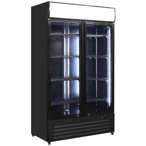 Koelkast | 900L | Zwart | 0°C/+10°C | Geforceerd |, Zakelijke goederen, Horeca | Keukenapparatuur, Nieuw in verpakking, Verzenden