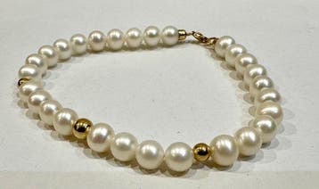 Zonder minimumprijs - Armband - 18 karaat Geel goud -, Nieuw