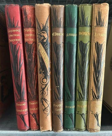 J. Girardin, A. Tennyson, S. Farina, A. Daudet - Biblioteca