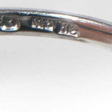 Zonder minimumprijs - Mikimoto - Ring - 14 karaat Witgoud