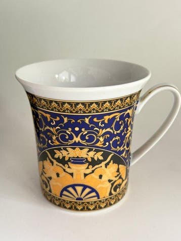 Rosenthal - Versace - Bekerglas - Beker met handgreep - 9 cm