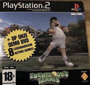 PS2 Demo DVD Everybodys Tennis (PS2 Games), Ophalen of Verzenden
