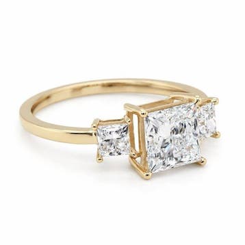 Zonder minimumprijs - Ring - 14 karaat Geel goud - 2.05ct., Nieuw