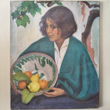 Eugénie Loutchinski (1878-1974) - Jonge vrouw met