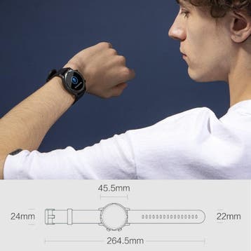 RT LS05S Smartwatch - Hart-en Slaap-monitor - Sport Activity, Verzenden, Nieuw, Haylou