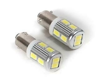 T11 BA9S Witte LED Lamp 5630 SMD 10 LED 12V, Verzenden, Nieuw