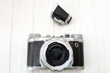 Fujica, Kiev 2X Altix Appareil photo compact argentique, Nieuw
