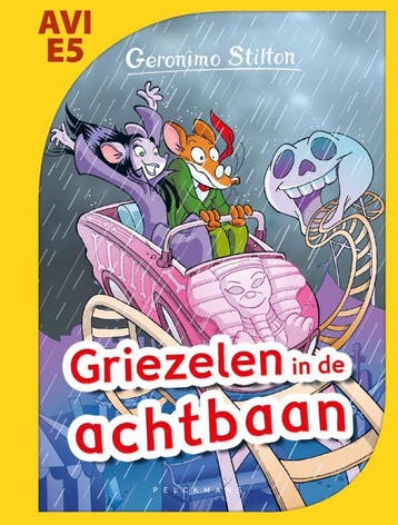 Griezelen in de achtbaan / Geronimo Stilton-reeks, Verzenden, Zo goed als nieuw, Geronimo Stilton